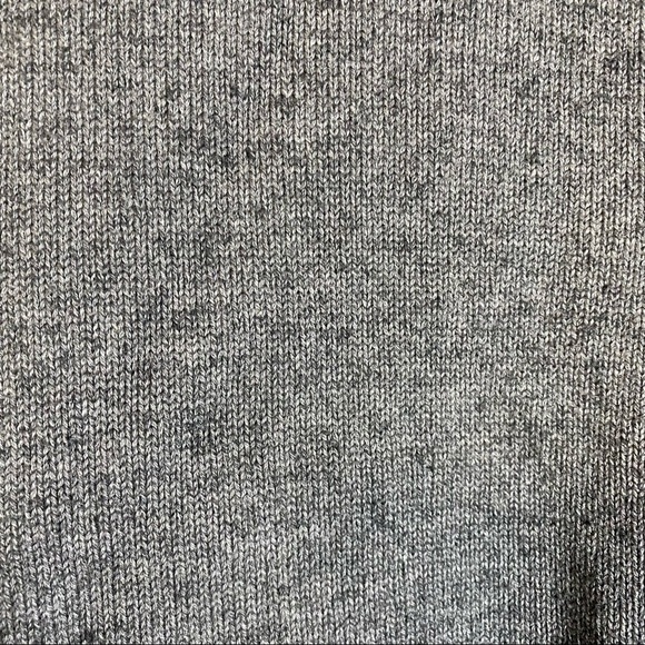 Banana Republic Gray Cotton Knit Sweater Jacket Cardigan Pockets Medium M - Picture 13 of 16